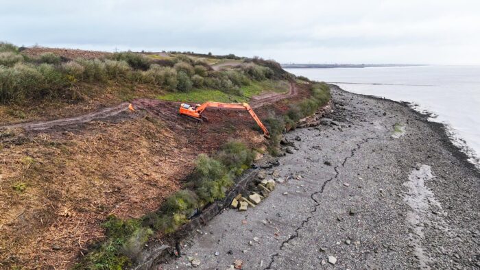 Flood Defence Scheme works credit Knights Brown